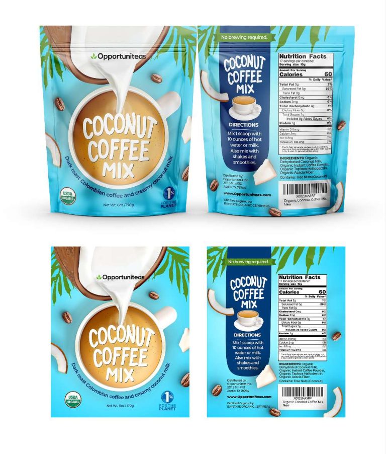 Opportuniteas’ Coconut Coffee Mix