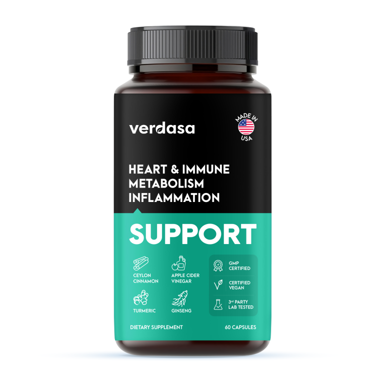 Verdasa’s Heart & Immune Support supplement