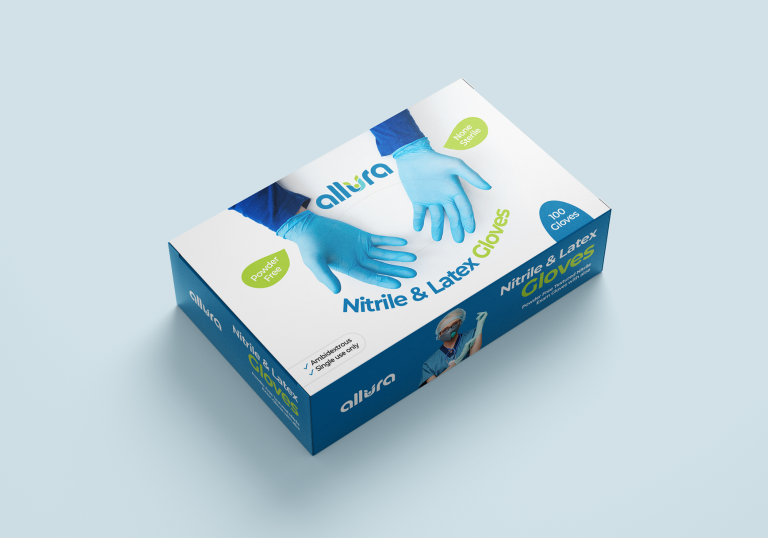 Allura Nitrile & Latex Gloves