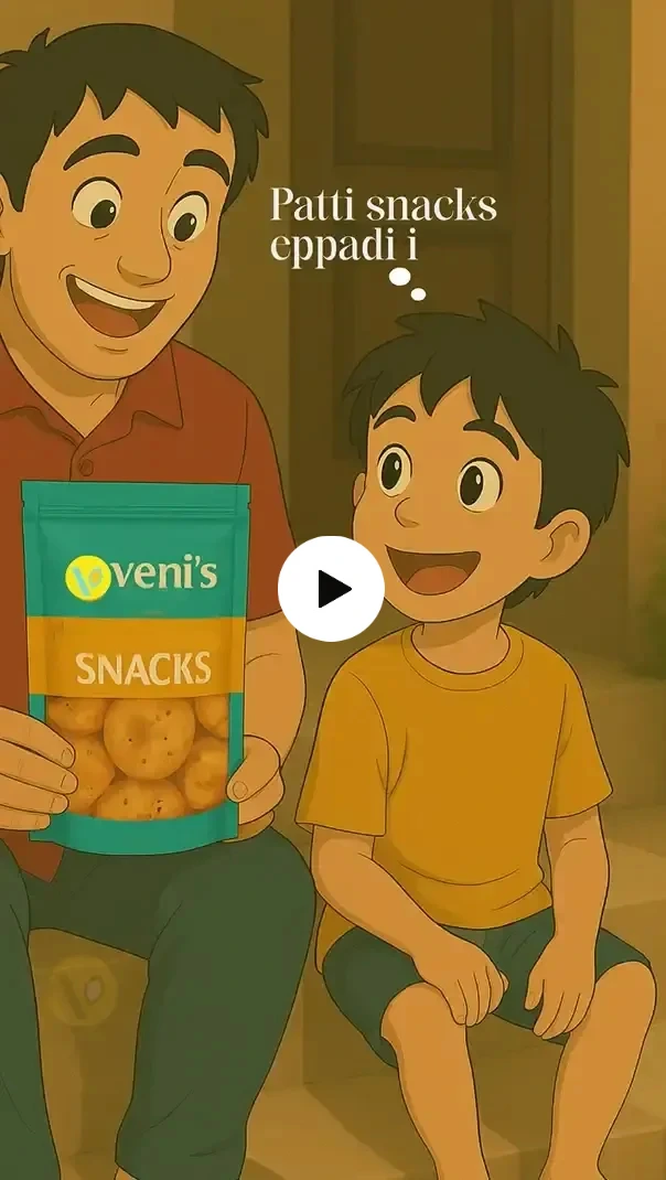 Ghibli-style storytelling video                                                                                                         Client – Veni’s Sweet