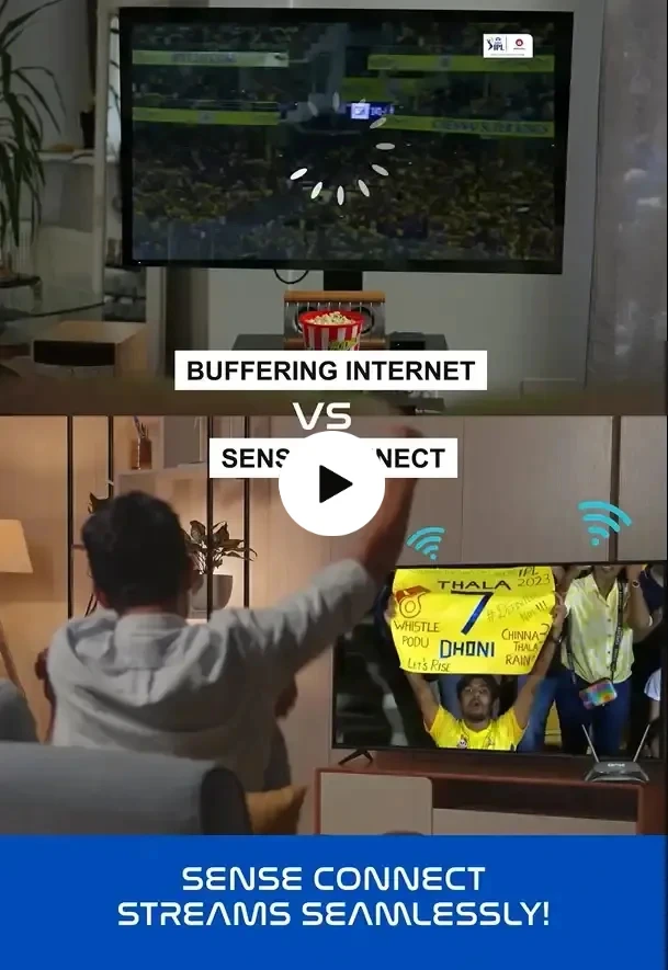 Advert For Fiber Internet Speed                                                                                                            Client – SenseConnect